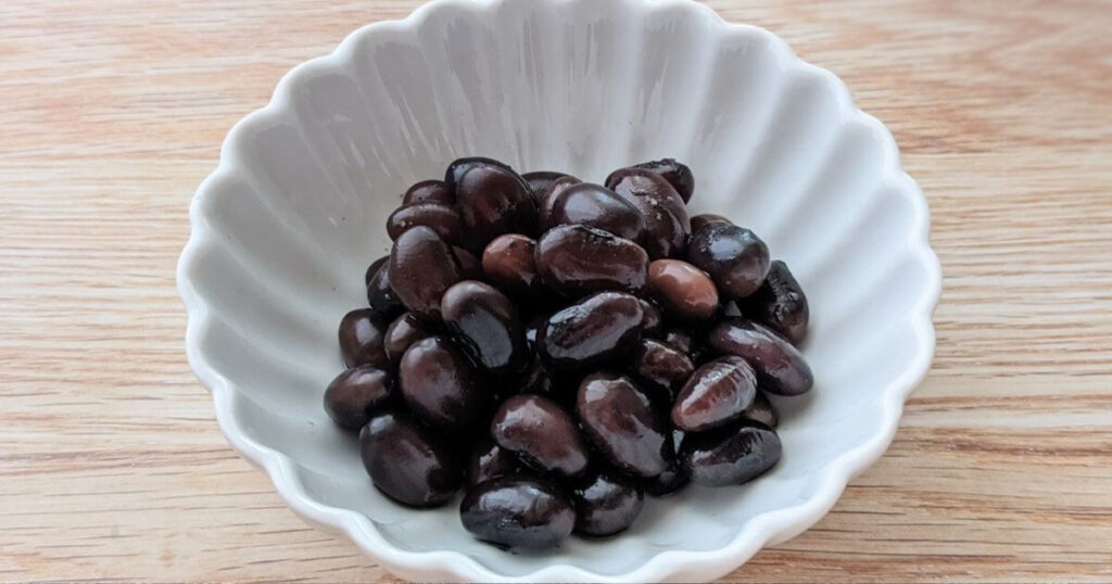 【レシピ】[砂糖なし]炊飯器で簡単！黒豆