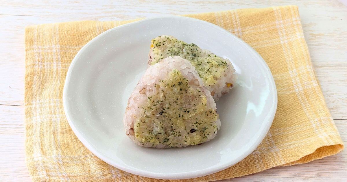 【レシピ】トースターで簡単！にんにく塩焼きおにぎり