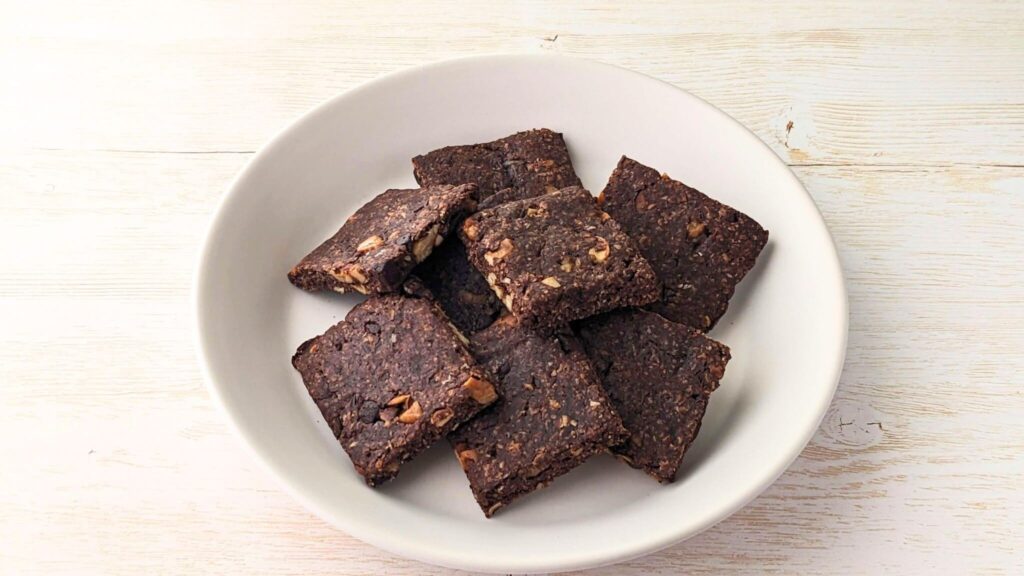 【レシピ】[卵・小麦粉なし]型不要！ポリ袋＆トースターで簡単！オートミールとバナナのチョコナッツソフトクッキー