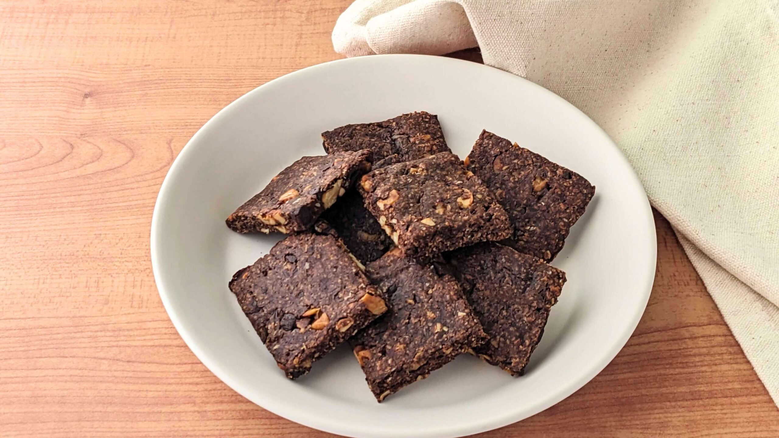 【レシピ】[卵・小麦粉なし]型不要！ポリ袋＆トースターで簡単！オートミールとバナナのチョコナッツソフトクッキー